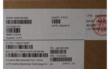 Lenovo 5CB1H91949 COVER Upper Case ASM_ARA L82QD FPCG