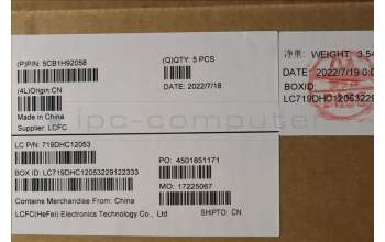Lenovo 5CB1H92058 COVER Upper Case ASM_GER L82QD NFPAB