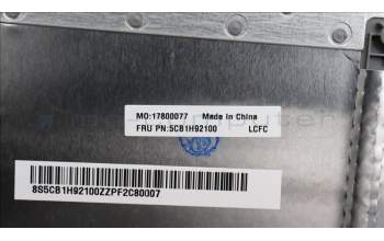 Lenovo 5CB1H92100 COVER Upper Case ASM_POR L82QD NFPCG