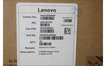 Lenovo 5CB1H95500 COVER Hinge Cover H 82SK STGY