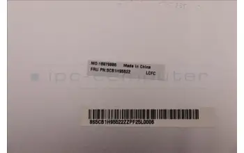 Lenovo 5CB1H95522 COVER LCD Cover L 82SF METAL_C/G