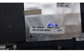 Lenovo 5CB1J00320 C-Cover with keyboard,German,Abyss Blue,FingerPrint