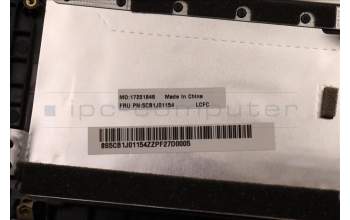 Lenovo 5CB1J01154 COVER Upper Case ASM_HUNL82SFFP_SG_BL_ML