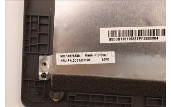 Lenovo 5CB1J01193 COVER Upper Case ASM_PORL82SFFP_SG_BL_PC