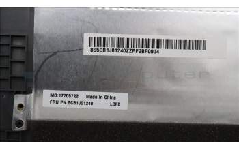 Lenovo 5CB1J01240 COVER Upper Case ASM_ENGL82SFFP_SG_NB_PC