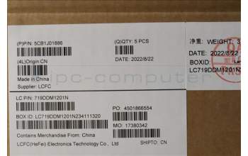 Lenovo 5CB1J01886 COVER Upper Case ASM_BEL L82QG NFPAG