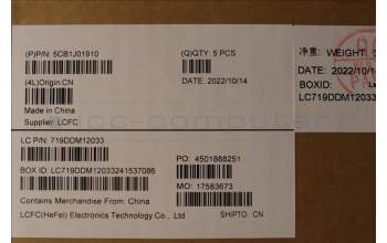 Lenovo 5CB1J01910 COVER Upper Case ASM_THAI L82QG NFPSG