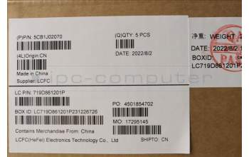 Lenovo 5CB1J02070 COVER Upper Case ASM_GER L82QE FPSB