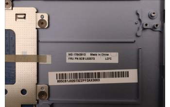 Lenovo 5CB1J02073 COVER Upper Case ASM_POR L82QE FPSB