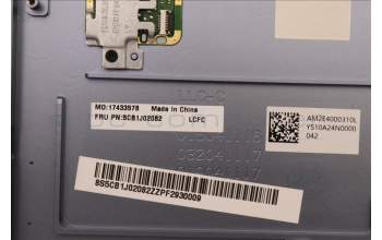 Lenovo 5CB1J02082 COVER Upper Case ASM_EURO ENG L82QE FPSB