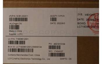 Lenovo 5CB1J02411 COVER Upper Case ASM_SPA L82QE FPSG