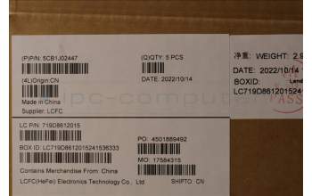 Lenovo 5CB1J02447 COVER Upper Case ASM_TUR L82QE NFPSB