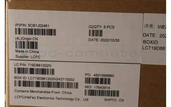 Lenovo 5CB1J02461 COVER Upper Case ASM_LA SPA L82QE NFPSG