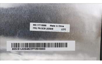 Lenovo 5CB1J02946 COVER Upper Case ASM_UKR L82U1 I/G_FP_U