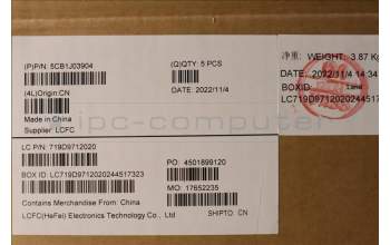 Lenovo 5CB1J03904 COVER Upper Case ASM_JPN L82UF FPAG