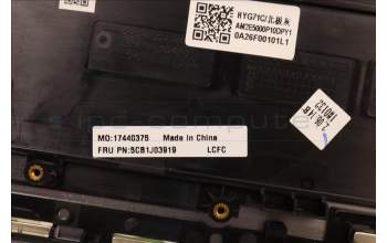 Lenovo 5CB1J03919 COVER Upper Case ASM_THAI L82UF FPAG