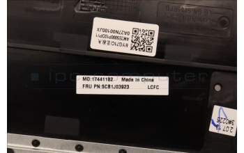 Lenovo 5CB1J03923 COVER Upper Case ASM_ENG L82UF FPAG