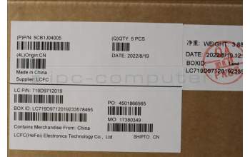 Lenovo 5CB1J04005 COVER Upper Case ASM_GRE L82UF NFPSG