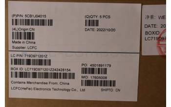 Lenovo 5CB1J04015 COVER Upper Case ASM_THAI L82UF NFPSG