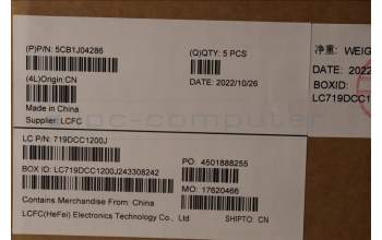 Lenovo 5CB1J04286 COVER Upper Case ASM_EURO ENG L82TFRGBOG