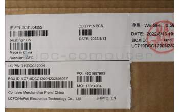 Lenovo 5CB1J04355 COVER Upper Case ASM_GER L82TF WHOG