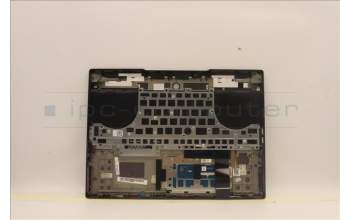 Lenovo 5CB1J04387 C-Cover with keyboard,German,Storm Grey,White Backlight