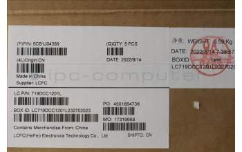 Lenovo 5CB1J04389 COVER Upper Case ASM_HBW L82TF WHSG