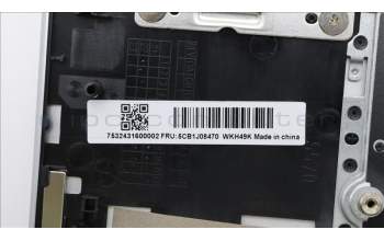 Lenovo 5CB1J08470 COVER UpperCaseASM_SPA C82SD ALCG FPBL