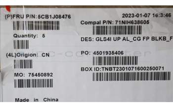 Lenovo 5CB1J08476 COVER UpperCaseASM_FRA C82SD ALCG FPBL