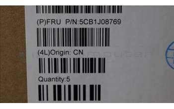 Lenovo 5CB1J08769 COVER Upper Case ASM_NORDIC H82SNCLGYDIS