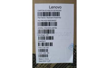 Lenovo 5CB1J08784 COVER Upper Case ASM_BUL H 82SN CLGY UMA