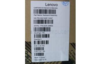 Lenovo 5CB1J08802 COVER Upper Case ASM_POR H 82SN CLGY UMA