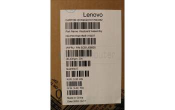 Lenovo 5CB1J08805 COVER Upper Case ASM_SPA H 82SN CLGY UMA