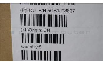 Lenovo 5CB1J08827 COVER Upper Case ASM_HUN H 82SN STGY DIS