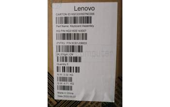 Lenovo 5CB1J08833 COVER Upper Case ASM_NORDIC H82SNSTGYDIS