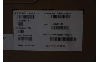 Lenovo 5CB1J09141 COVER Upper Case ASM_HIN C21DH MGNBL