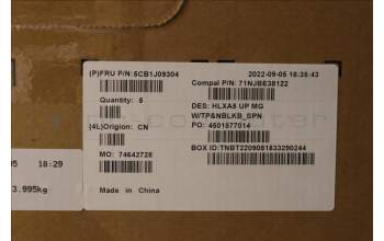 Lenovo 5CB1J09304 COVER Upper Case ASM_SPA C21DJ MGNBL