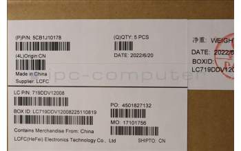 Lenovo 5CB1J10178 COVER Upper Case ASM_FRA L82T0