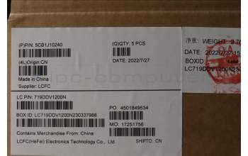 Lenovo 5CB1J10240 COVER Upper Case ASM_POR L82T0