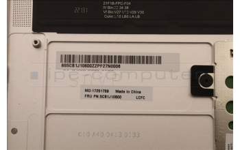 Lenovo 5CB1J10600 COVER Upper Case ASM_USA ENG L82T0