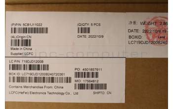 Lenovo 5CB1J11022 COVER Upper Case ASM_LA SPA L82QF FPSB