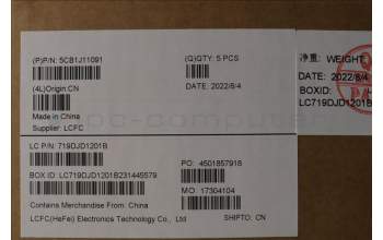 Lenovo 5CB1J11091 COVER Upper Case ASM_HUN L82QF NFPSB