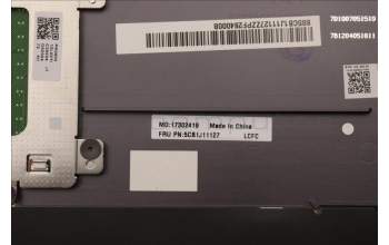 Lenovo 5CB1J11127 COVER Upper Case ASM_GER L82QF NFPSG