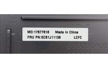 Lenovo 5CB1J11136 COVER Upper Case ASM_THAI L82QF NFPSG