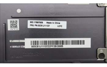 Lenovo 5CB1J11137 COVER Upper Case ASM_TUR L82QF NFPSG