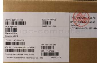 Lenovo 5CB1J15432 COVER FRU C_COVER_MGAL_WWAN_BK_ASSY