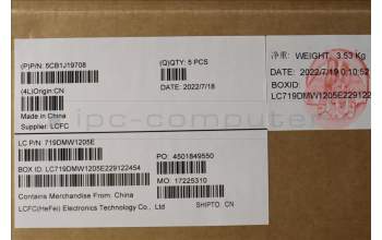 Lenovo 5CB1J19708 COVER Upper Case ASM_FRA L82V7 NFPAB