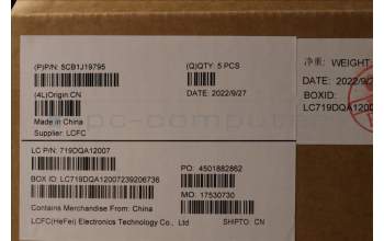 Lenovo 5CB1J19795 COVER Upper Case ASM_EURO ENG L82UT CG