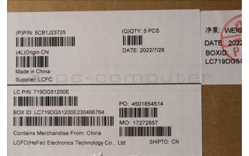 Lenovo 5CB1J23725 COVER Upper Case ASM_FRA L21EK MGR