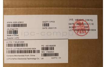 Lenovo 5CB1J23812 COVER Upper Case ASM_KORL82TK_DT